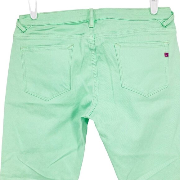 VIGOSS Women's The Jagger Skinny Jegging Jeans Size 31x29 Mint Green Mid Rise - Picture 5 of 13